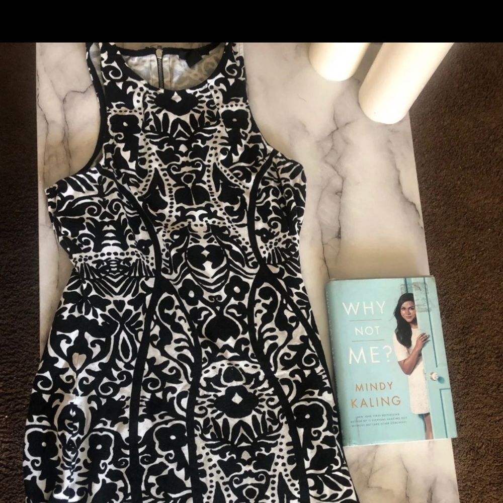 H&M Printed Body Con Dress